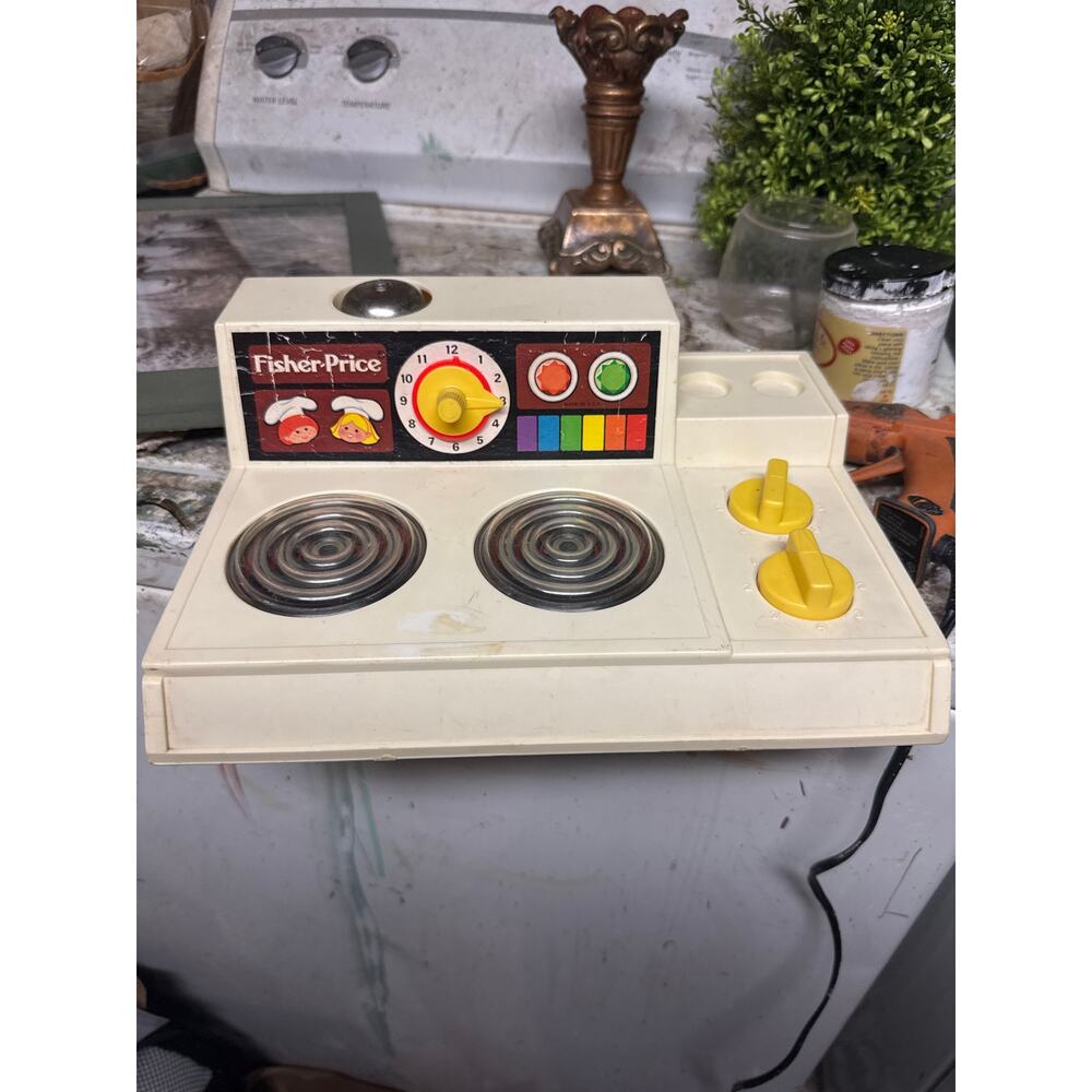 Fisher price 1978 stove top toy